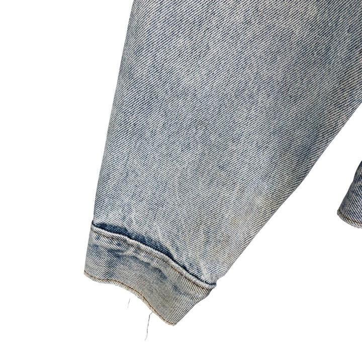 Vintage Levi's denim jacket, made in the USA, size S, men's. cotton blue type Vintage Second Hand