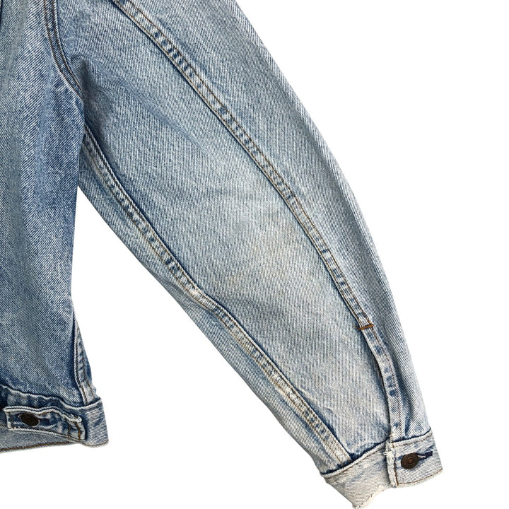 Vintage Levi's denim jacket, made in the USA, size S, men's. cotton blue type Vintage Second Hand