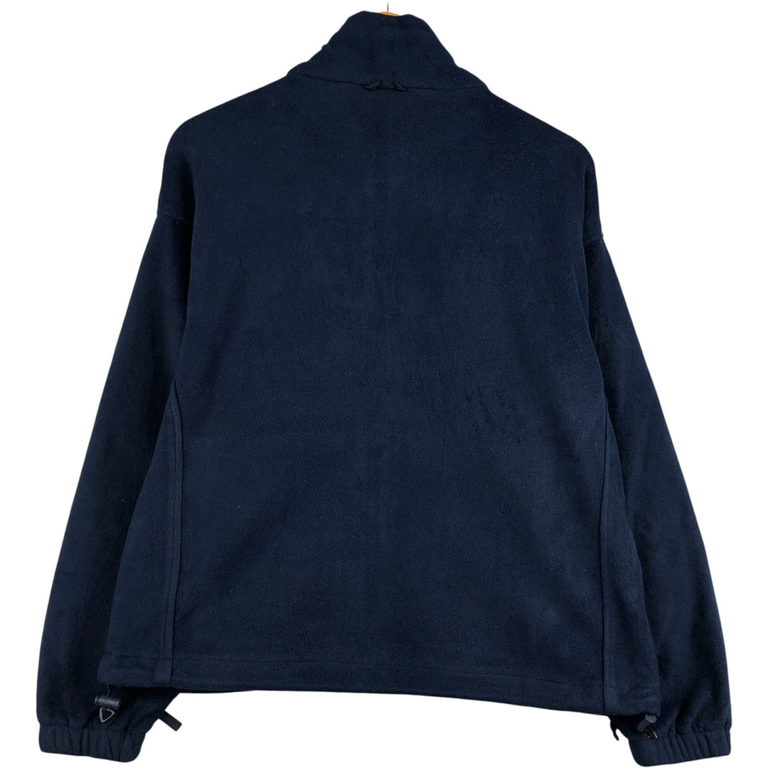 90'S Vintage Columbia Women's Fleece Jacket, Size M polyester navy blue type Vintage Second Hand