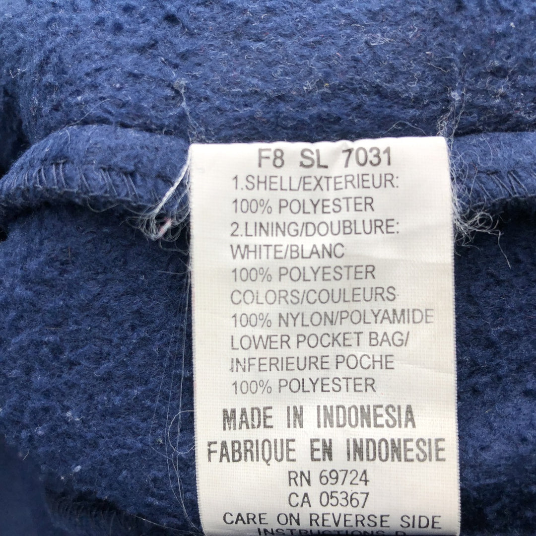 90'S Vintage Columbia Women's Fleece Jacket, Size M polyester navy blue type Vintage Second Hand