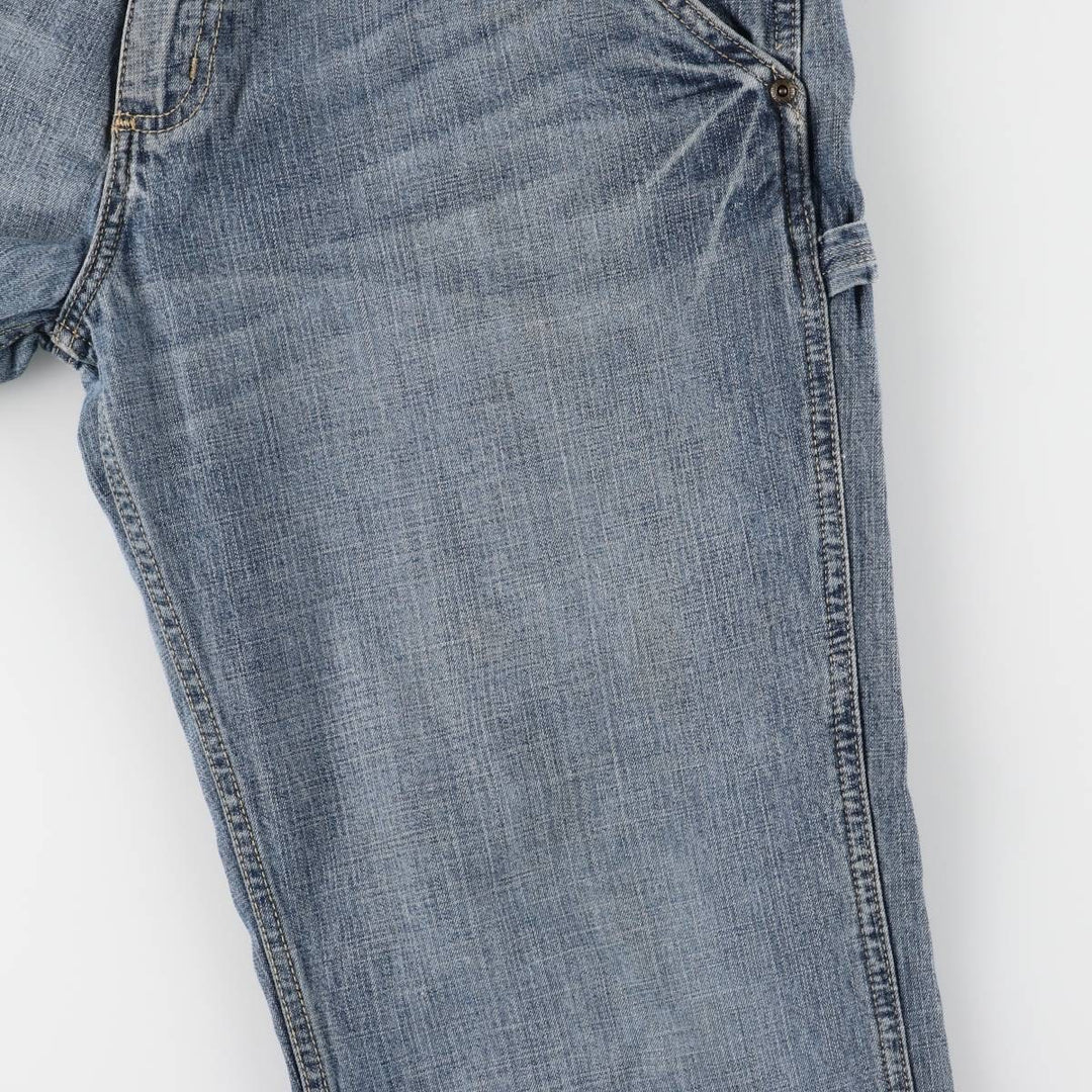 Wrangler Denim Painter Pants, Women's XL (W33) cotton blue type Vintage Second Hand