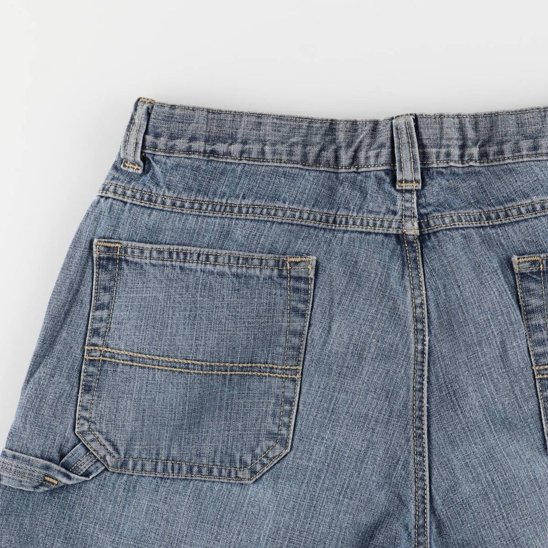 Wrangler Denim Painter Pants, Women's XL (W33) cotton blue type Vintage Second Hand