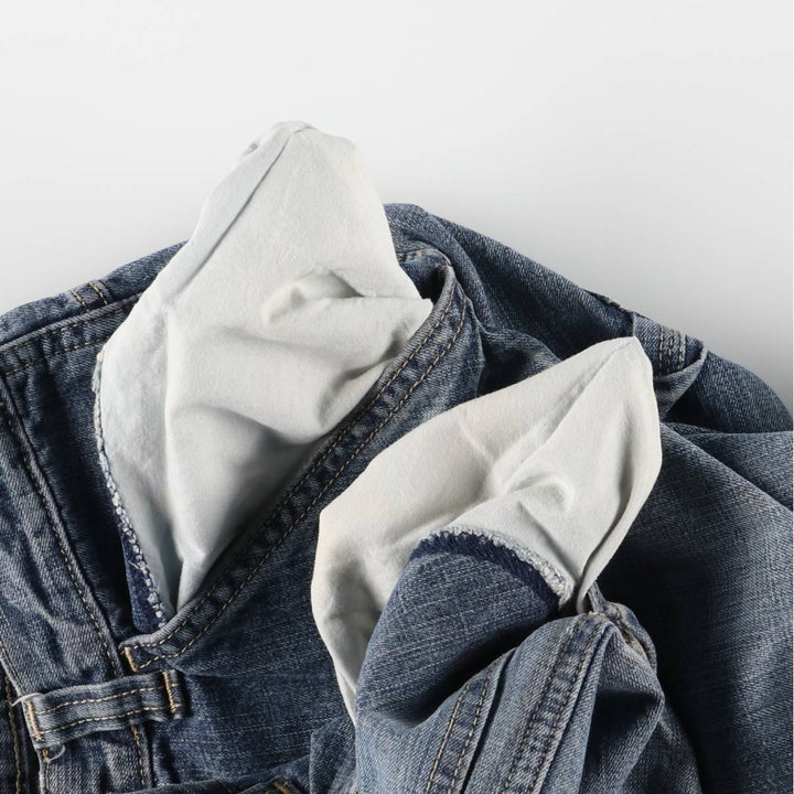 Wrangler Denim Painter Pants, Women's XL (W33) cotton blue type Vintage Second Hand