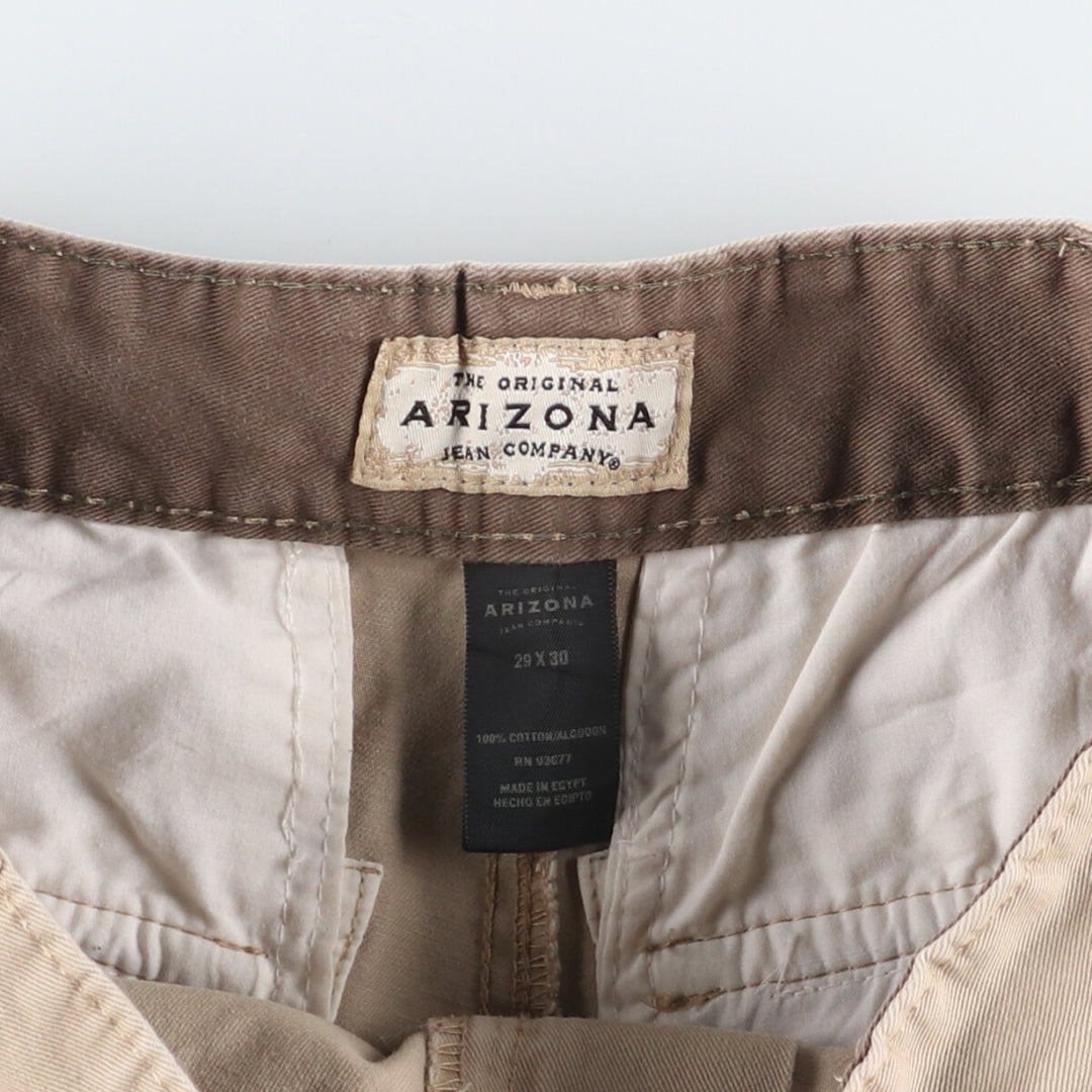 ARIZONA Chino Pants, Cargo Pants, Women's, Size L (W30) cotton Beige type Vintage Second Hand