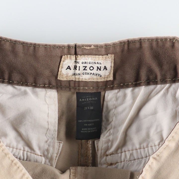 ARIZONA Chino Pants, Cargo Pants, Women's, Size L (W30) cotton Beige type Vintage Second Hand