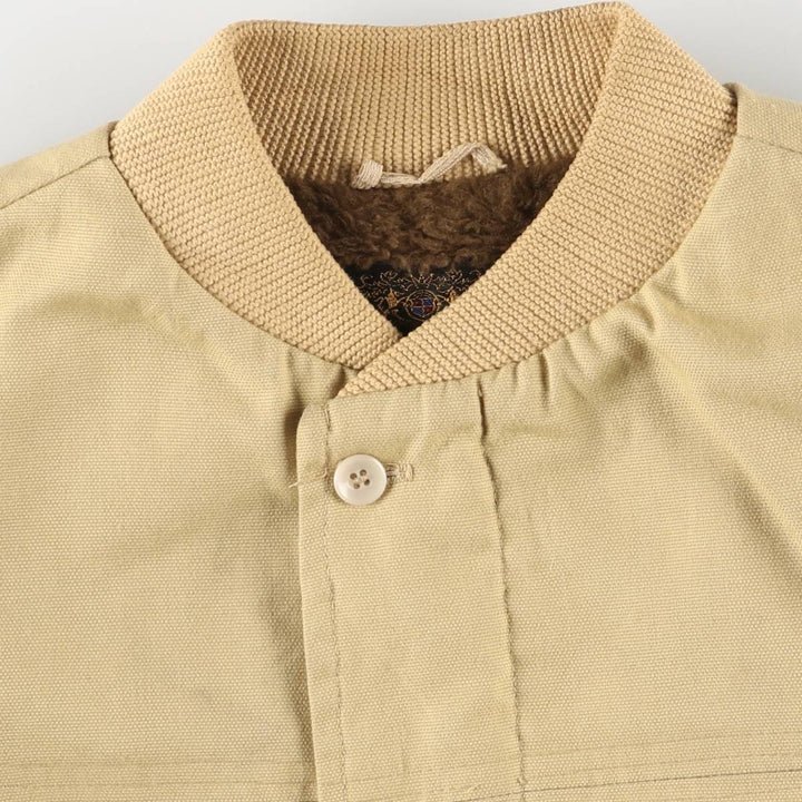 Vintage 70s-80'S VIP Derby Jacket with Cup Shoulder Strap, Men's Size L unclear Beige type Vintage Second Hand