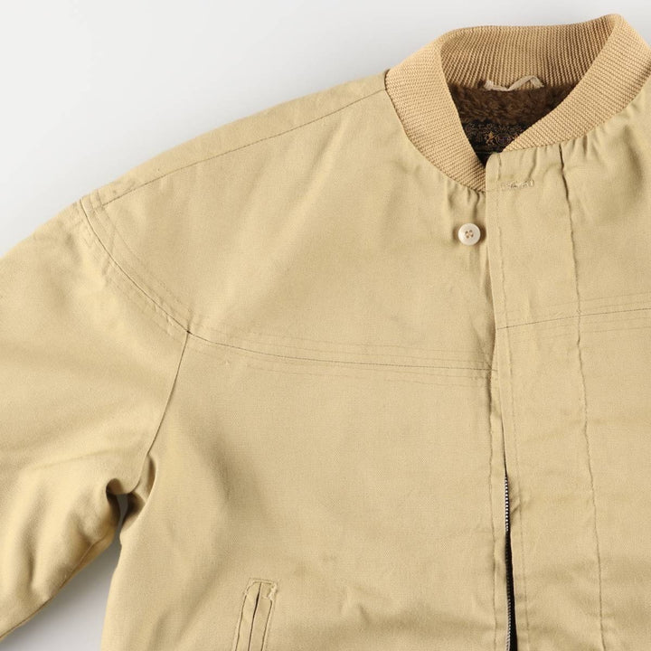 Vintage 70s-80'S VIP Derby Jacket with Cup Shoulder Strap, Men's Size L unclear Beige type Vintage Second Hand