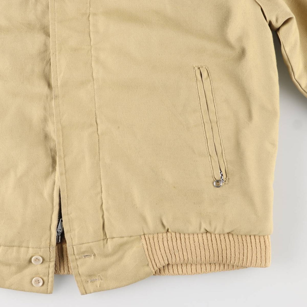 Vintage 70s-80'S VIP Derby Jacket with Cup Shoulder Strap, Men's Size L unclear Beige type Vintage Second Hand