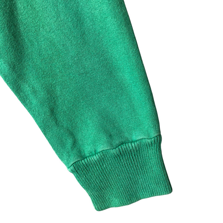 Vintage 80s-90'S Barbarian long-sleeved rugby shirt, men's size L cotton green type Vintage Second Hand