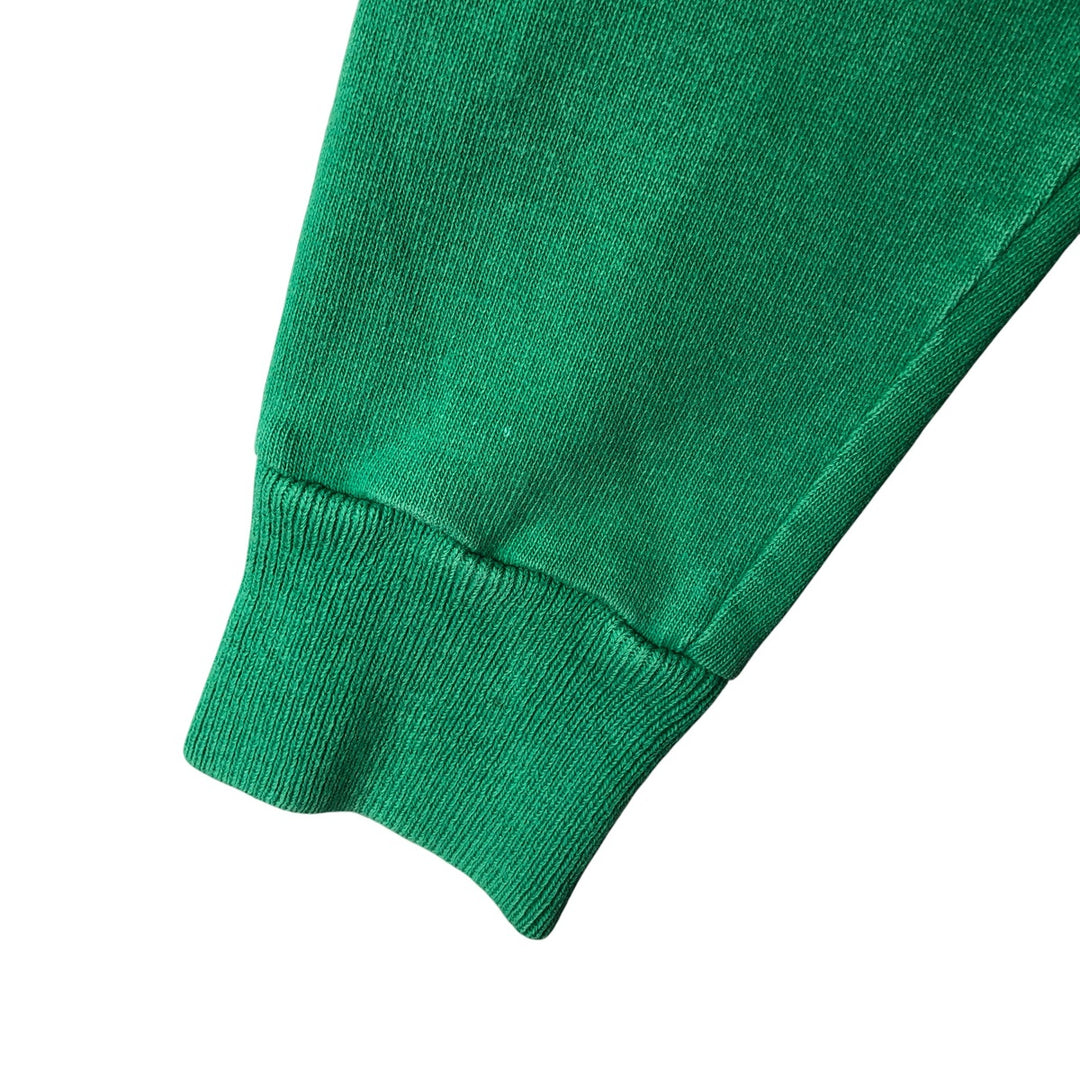 Vintage 80s-90'S Barbarian long-sleeved rugby shirt, men's size L cotton green type Vintage Second Hand