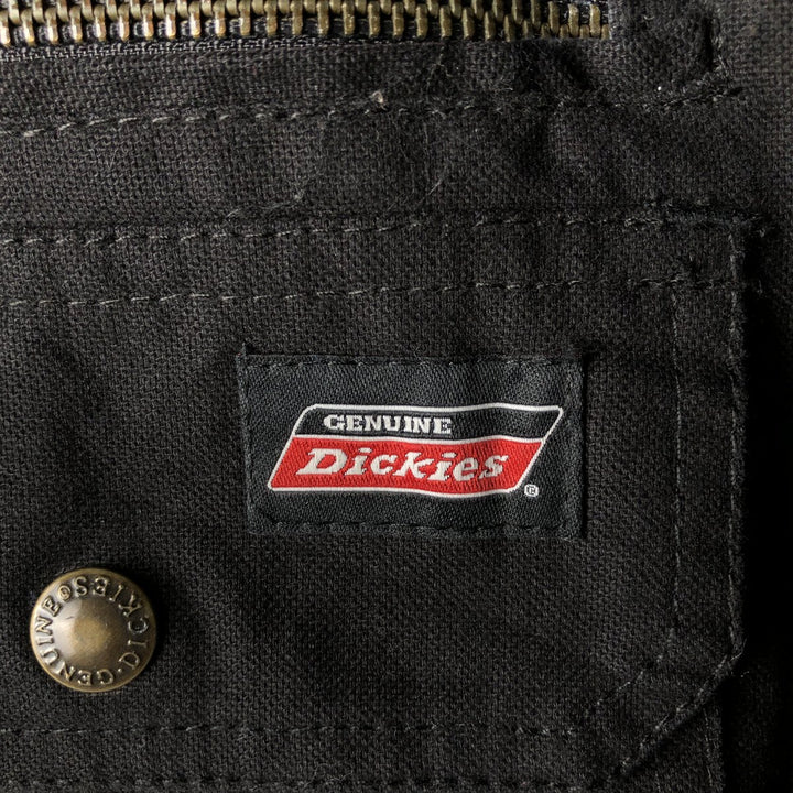 Dickies Hooded Padded Long Sleeve Work Shirt Jacket, Men's XXL cotton black type Vintage Second Hand