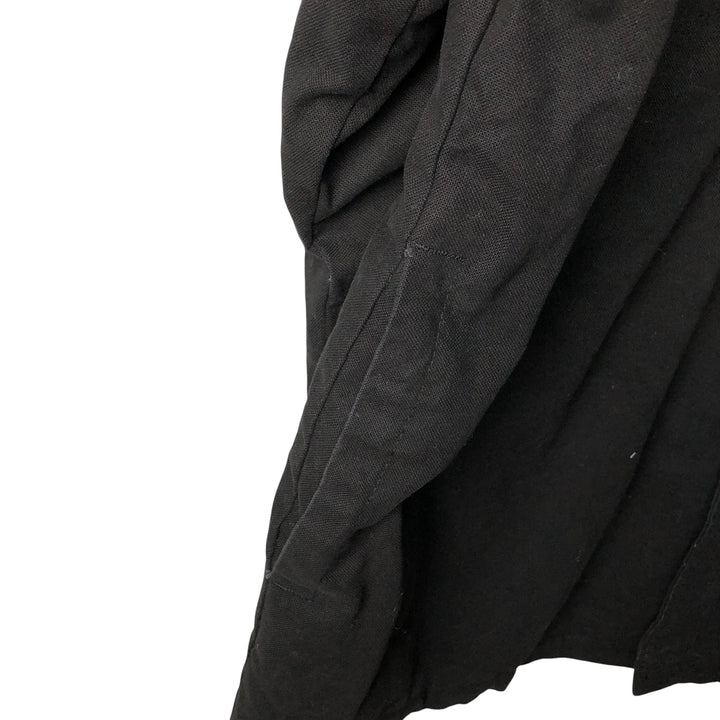 Dickies Hooded Padded Long Sleeve Work Shirt Jacket, Men's XXL cotton black type Vintage Second Hand