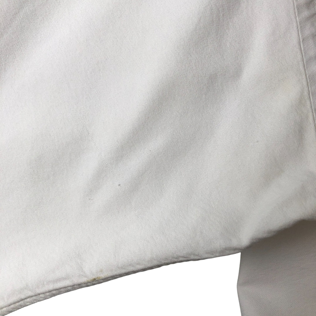 Ralph Lauren Classic Fit Long Sleeve Button Down Shirt Men's M Button Down cotton white type Vintage Second Hand
