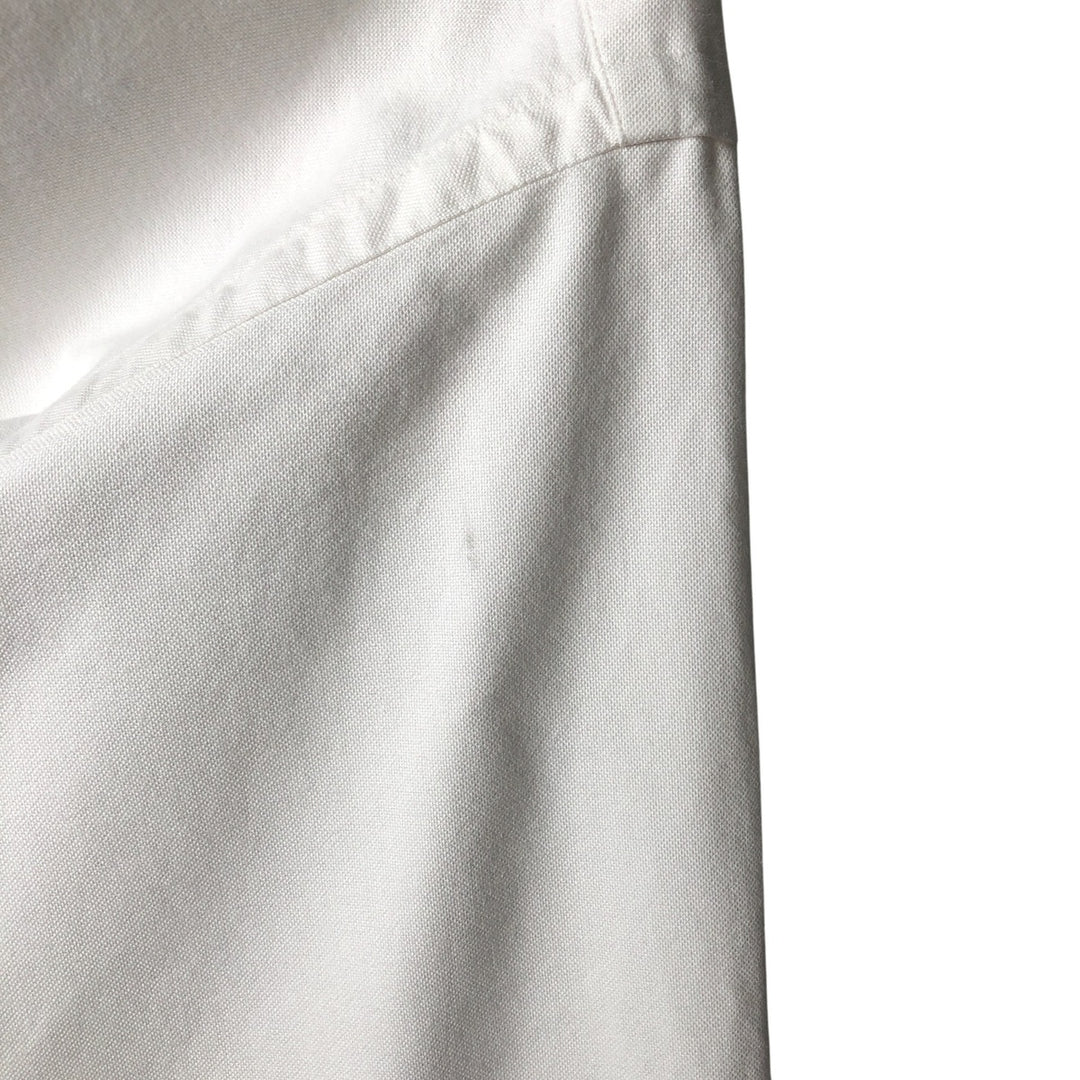 Ralph Lauren YARMOUTH long sleeve button down shirt, men's XL size cotton white type Vintage Second Hand