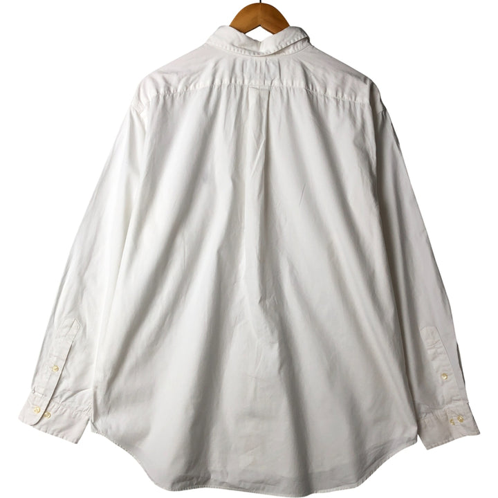 Ralph Lauren Classic Fit Long Sleeve Button Down Shirt Men's XXL cotton white type Vintage Second Hand