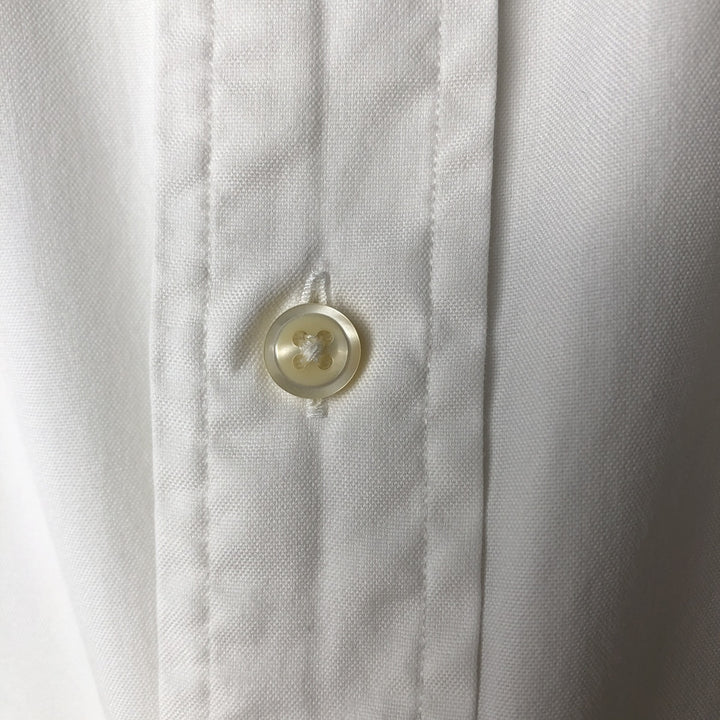 Ralph Lauren Classic Fit Long Sleeve Button Down Shirt Men's XXL cotton white type Vintage Second Hand