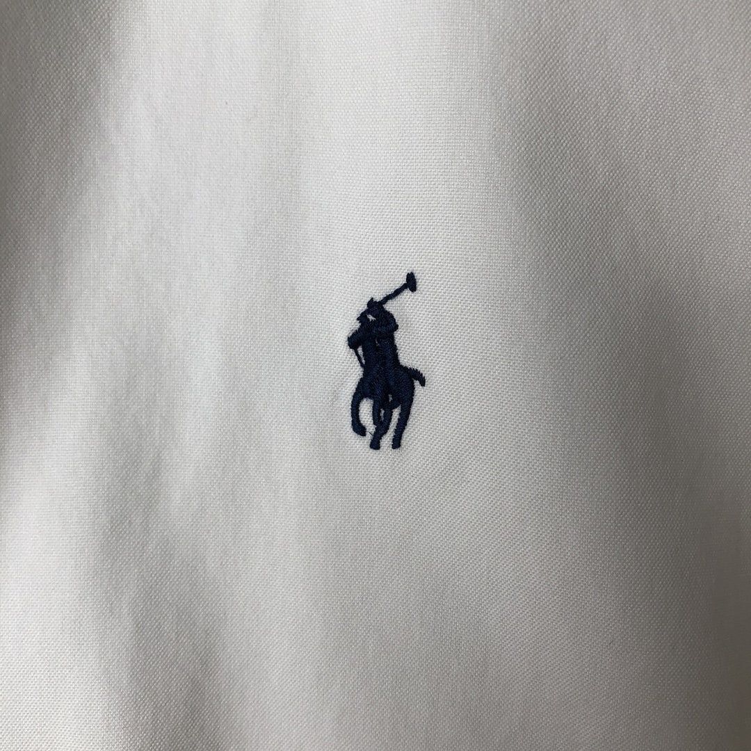 Ralph Lauren Classic Fit Long Sleeve Button Down Shirt Men's XXL cotton white type Vintage Second Hand