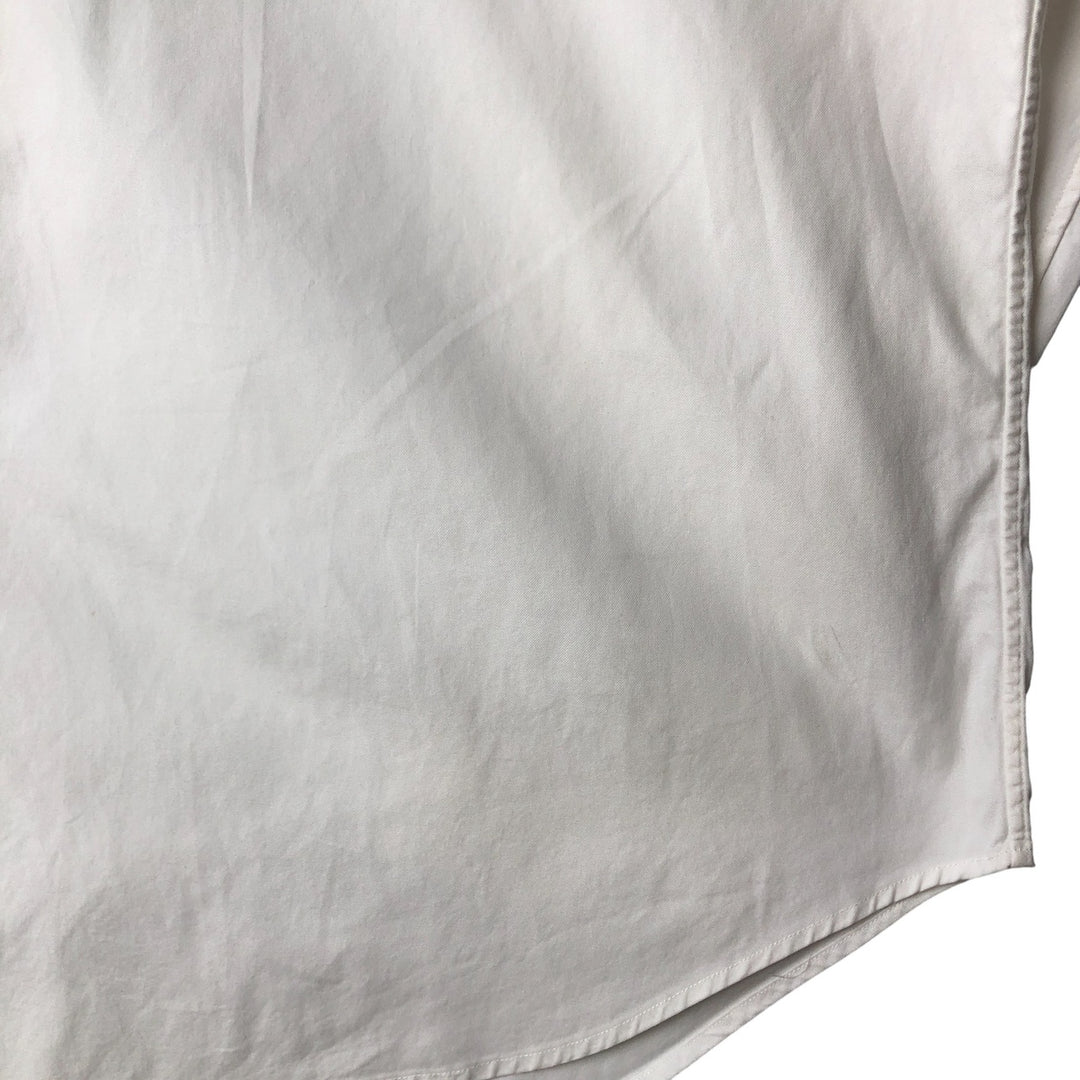 Ralph Lauren Classic Fit Long Sleeve Button Down Shirt Men's XXL cotton white type Vintage Second Hand