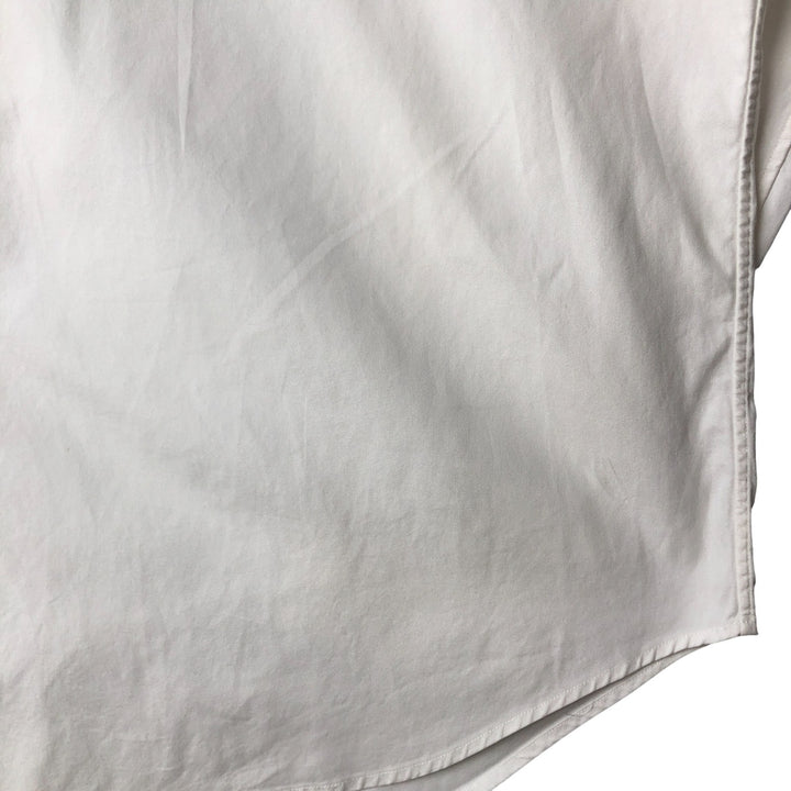Ralph Lauren Classic Fit Long Sleeve Button Down Shirt Men's XXL cotton white type Vintage Second Hand