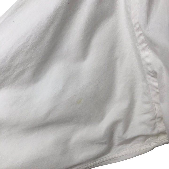 Ralph Lauren Classic Fit Long Sleeve Button Down Shirt Men's XXL cotton white type Vintage Second Hand