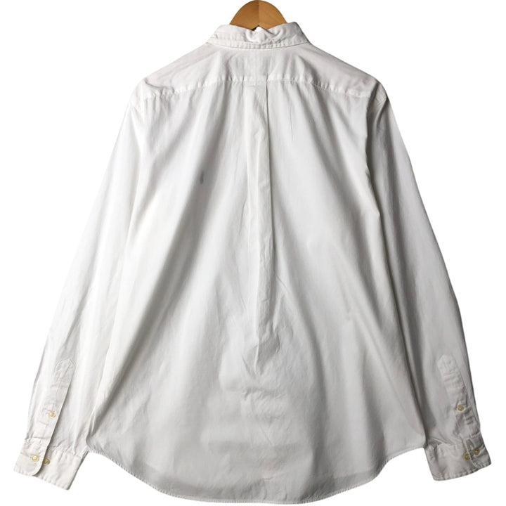 Ralph Lauren Classic Fit Long Sleeve Button Down Shirt Men's XL cotton white type Vintage Second Hand