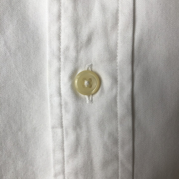 Ralph Lauren Classic Fit Long Sleeve Button Down Shirt Men's XL cotton white type Vintage Second Hand