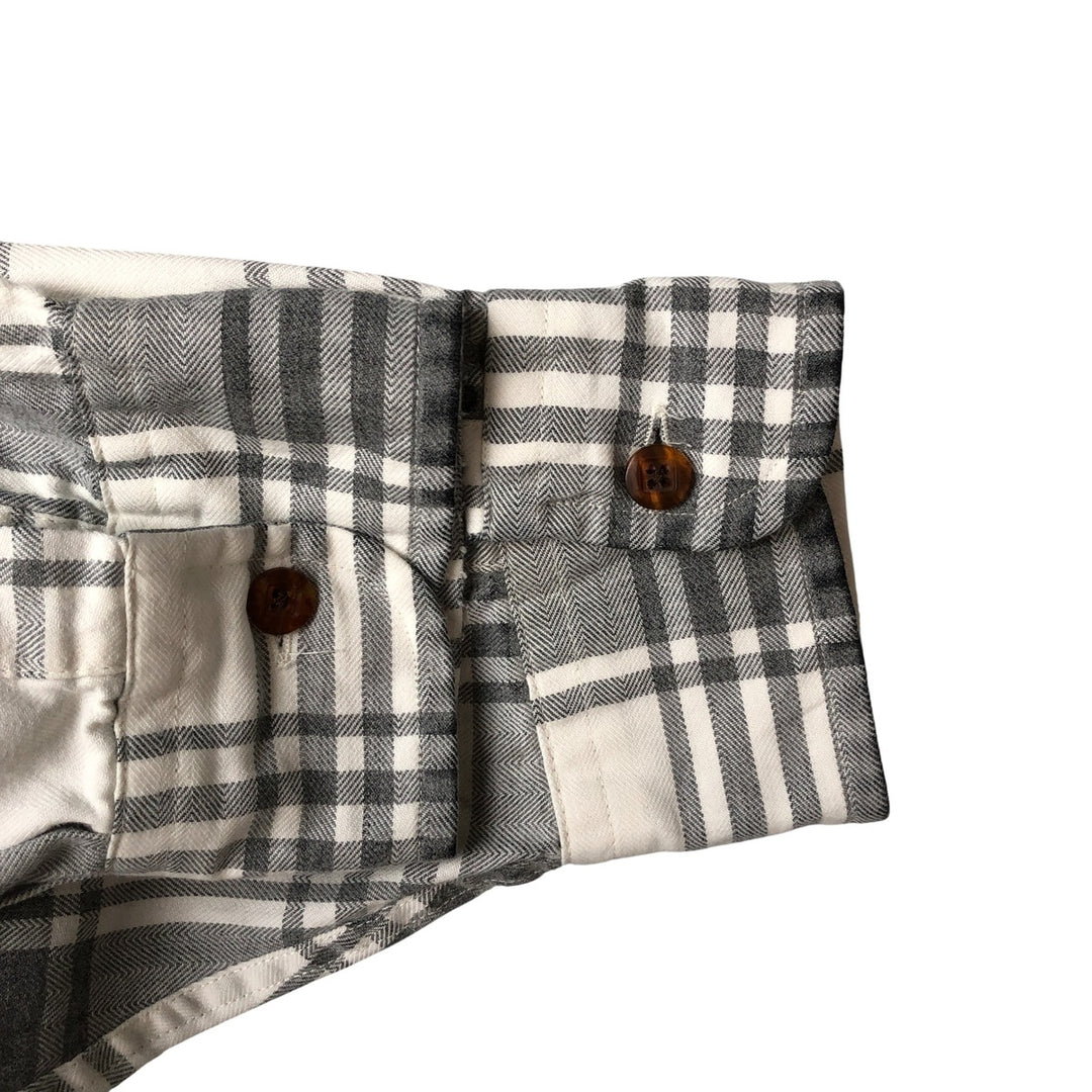 90s-00'S Vintage LLBean Long Sleeve Cotton Check Shirt, Men's Size L cotton white type Vintage Second Hand