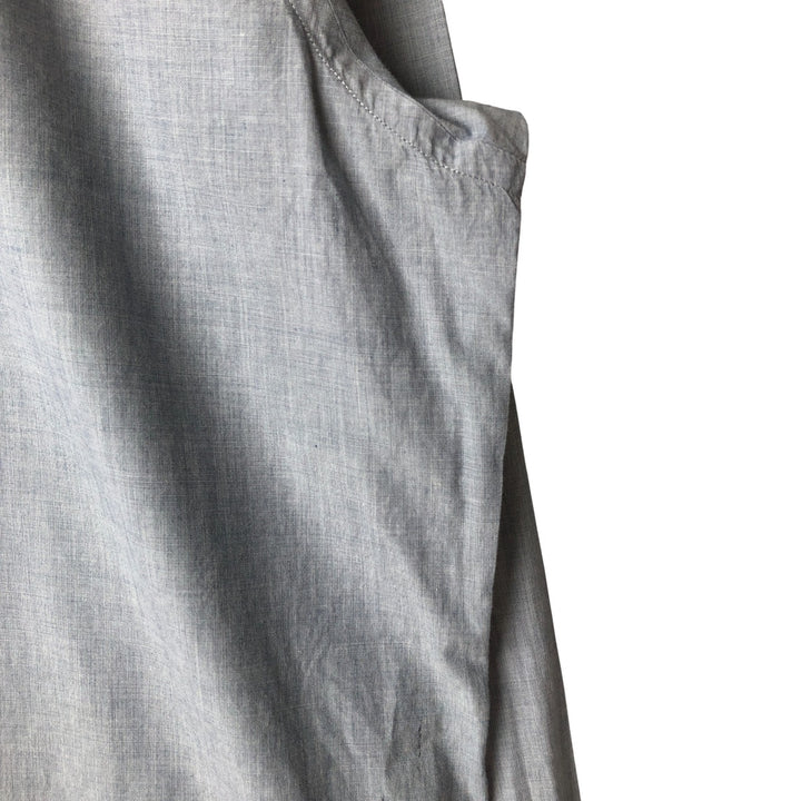 Lacoste Regular Fit Long Sleeve Button-Down Shirt, Size 44, Men's L cotton Blue type light blue Vintage Second Hand