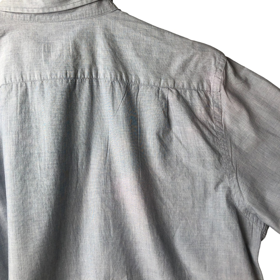 Lacoste Regular Fit Long Sleeve Button-Down Shirt, Size 44, Men's L cotton Blue type light blue Vintage Second Hand