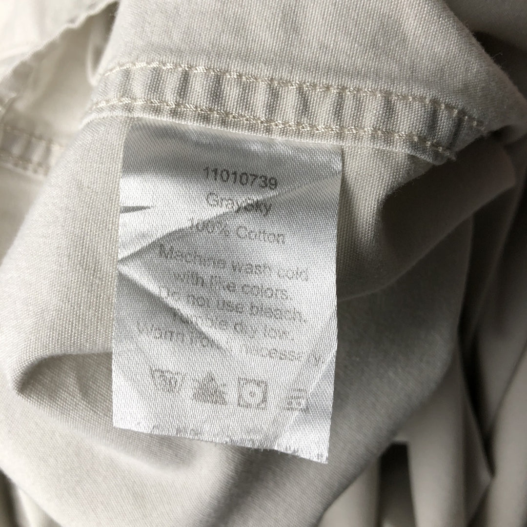 Filson Men's Long Sleeve Cotton Shirt, Size XL cotton gray type Vintage Second Hand