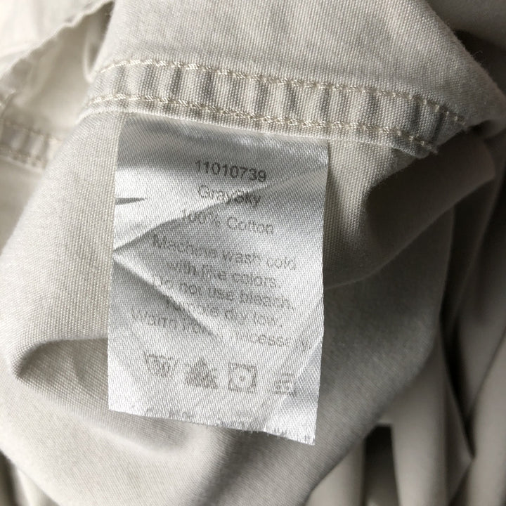 Filson Men's Long Sleeve Cotton Shirt, Size XL cotton gray type Vintage Second Hand