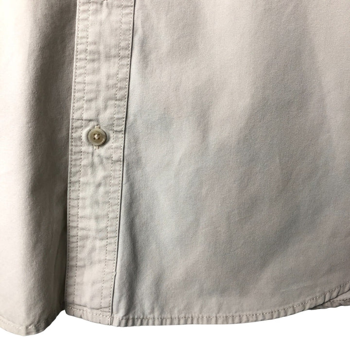 Filson Men's Long Sleeve Cotton Shirt, Size XL cotton gray type Vintage Second Hand