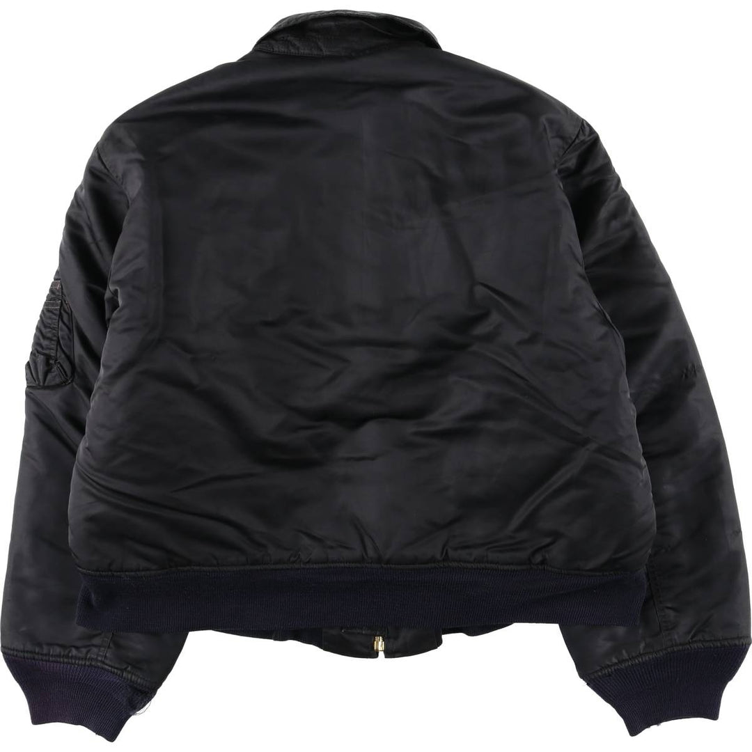 Civilian Alpha CWU-45 Nylon black type Vintage Second Hand