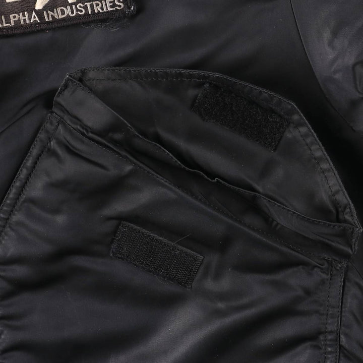 Civilian Alpha CWU-45 Nylon black type Vintage Second Hand