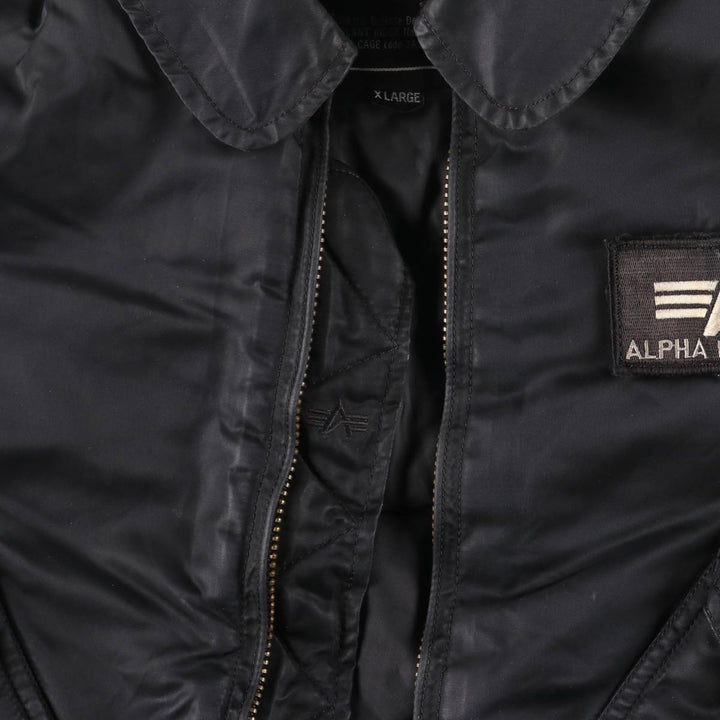 Civilian Alpha CWU-45 Nylon black type Vintage Second Hand