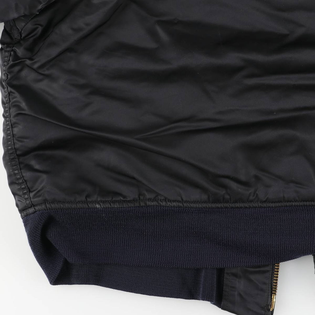 Civilian Alpha CWU-45 Nylon black type Vintage Second Hand