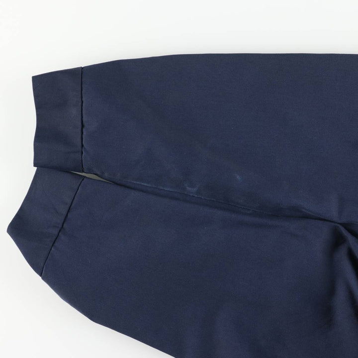Vintage 1970s-1980'S WORK WEAR CORPORATION padded work jacket, size L, men's polyester navy blue type Vintage Second Hand