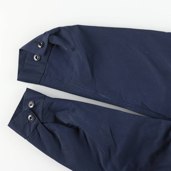 Vintage 1970s-1980'S WORK WEAR CORPORATION padded work jacket, size L, men's polyester navy blue type Vintage Second Hand