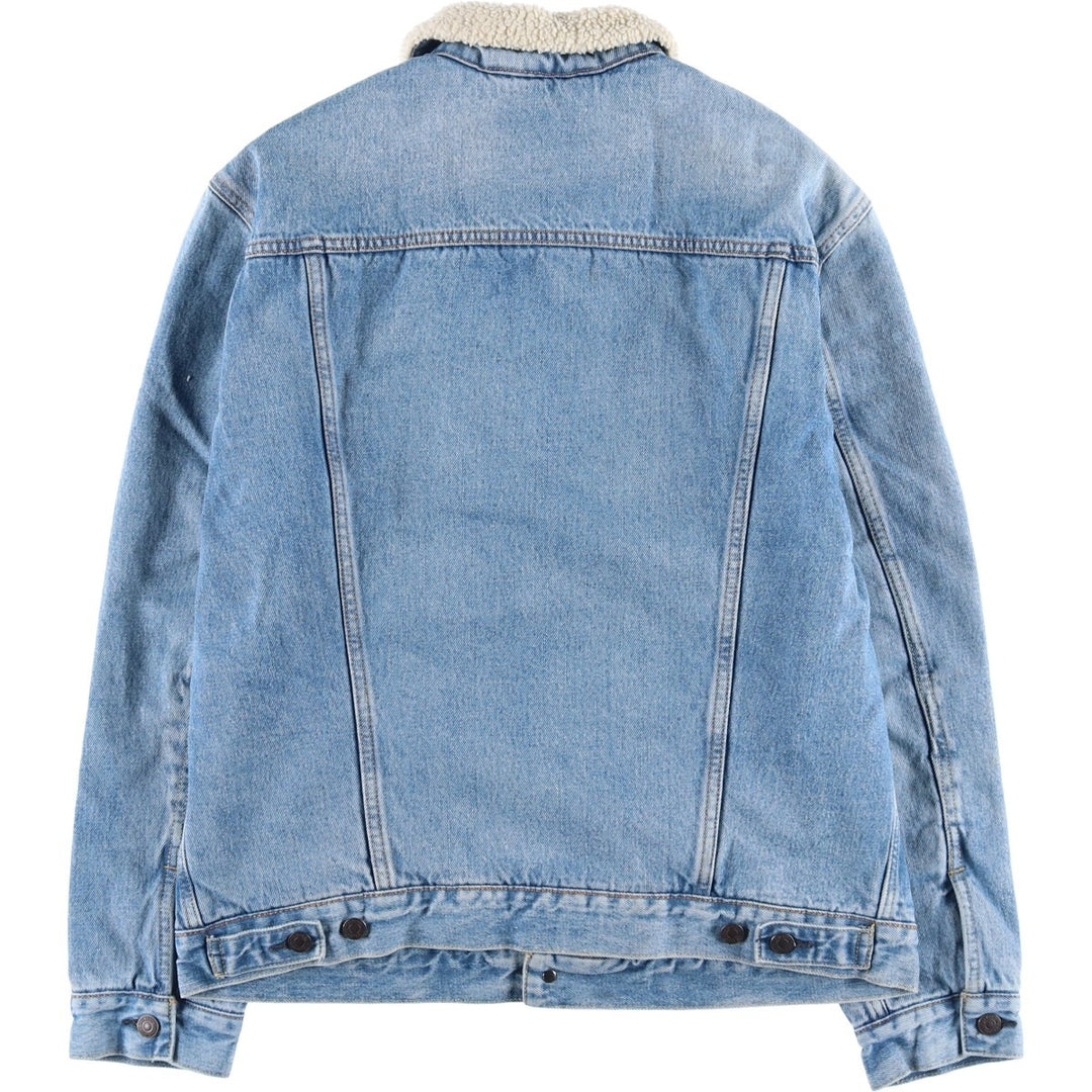 Levi's padded denim jacket, size L, men's cotton blue type Vintage Second Hand