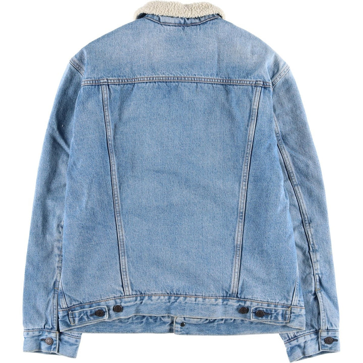 Levi's padded denim jacket, size L, men's cotton blue type Vintage Second Hand