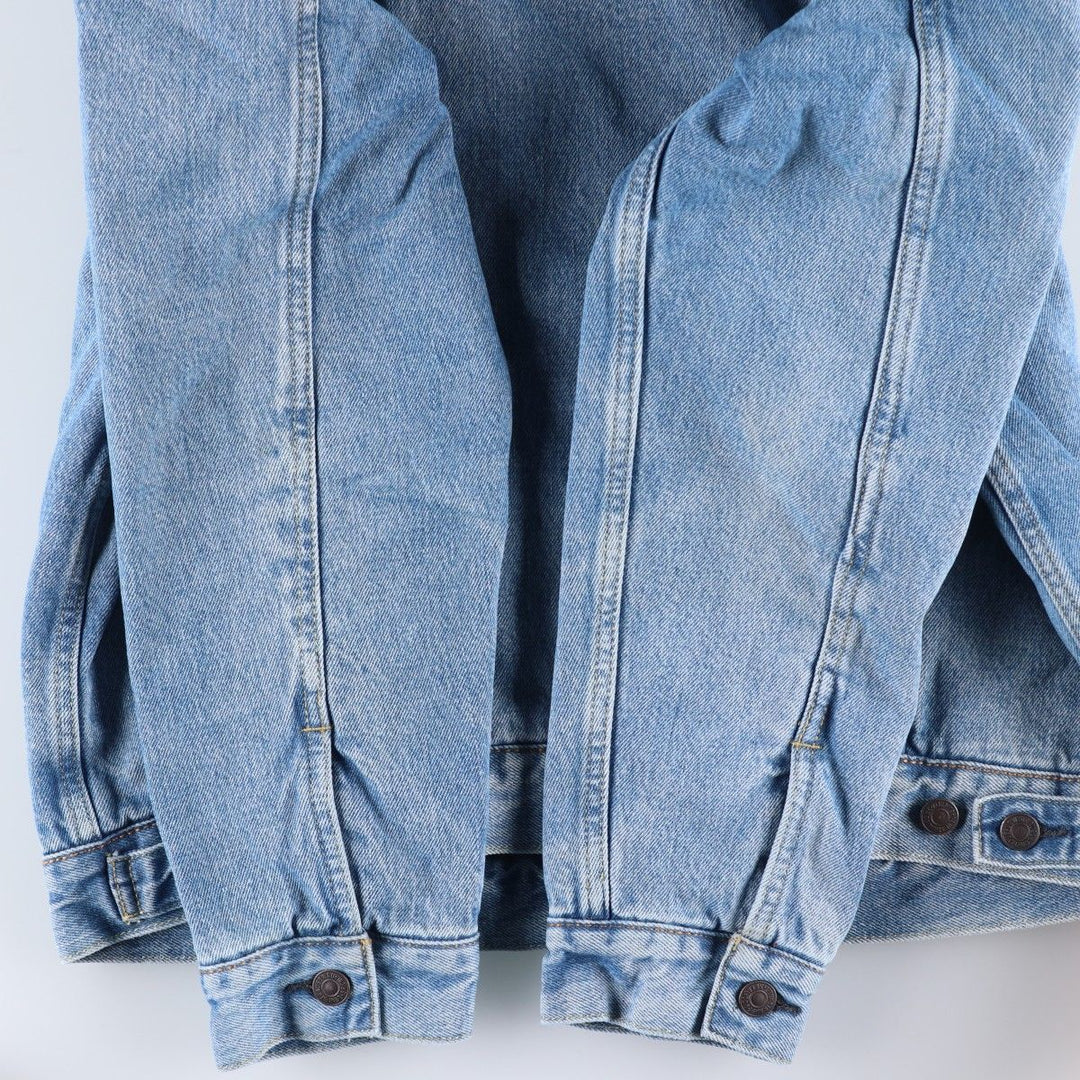 Levi's padded denim jacket, size L, men's cotton blue type Vintage Second Hand