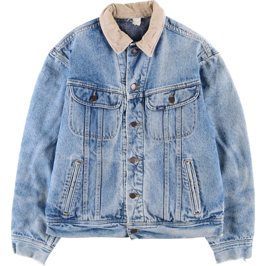 Lee denim jacket, men's size L unclear blue type Vintage Second Hand