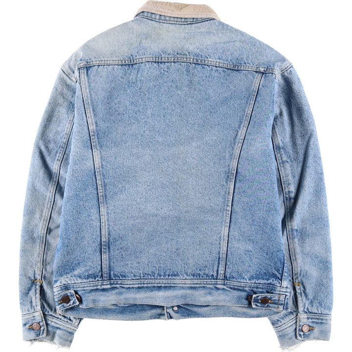 Lee denim jacket, men's size L unclear blue type Vintage Second Hand