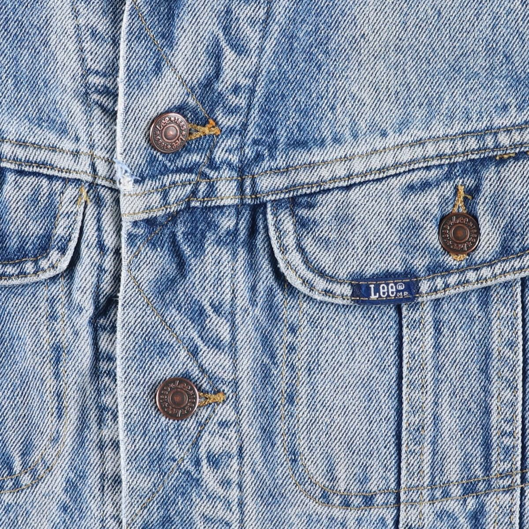 Lee denim jacket, men's size L unclear blue type Vintage Second Hand