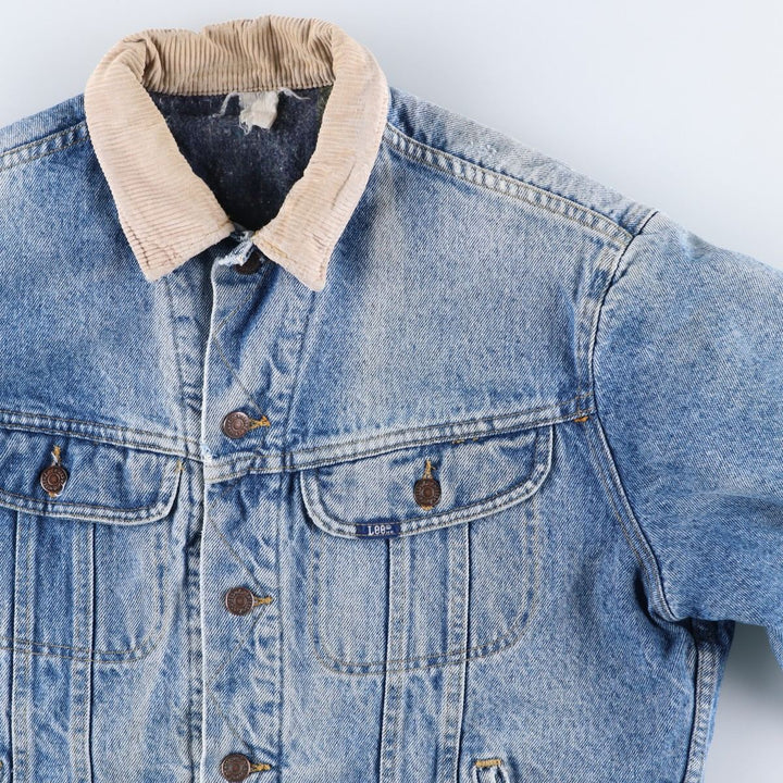 Lee denim jacket, men's size L unclear blue type Vintage Second Hand