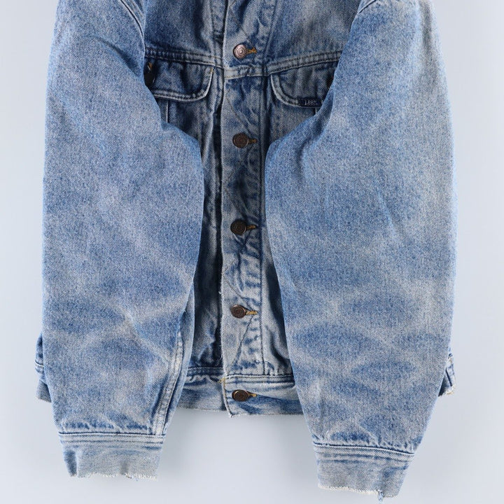 Lee denim jacket, men's size L unclear blue type Vintage Second Hand