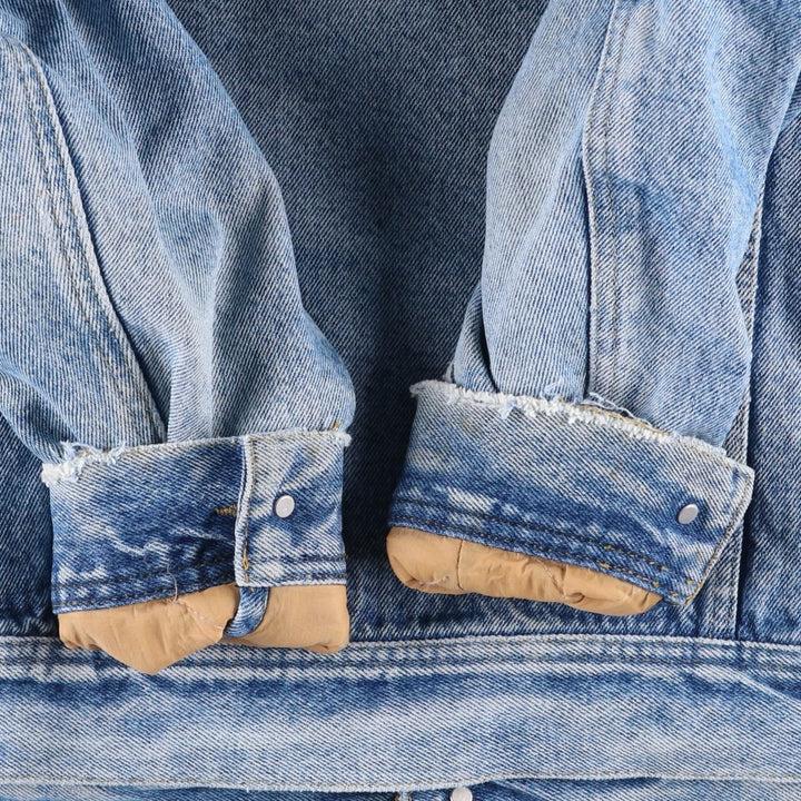 Lee denim jacket, men's size L unclear blue type Vintage Second Hand