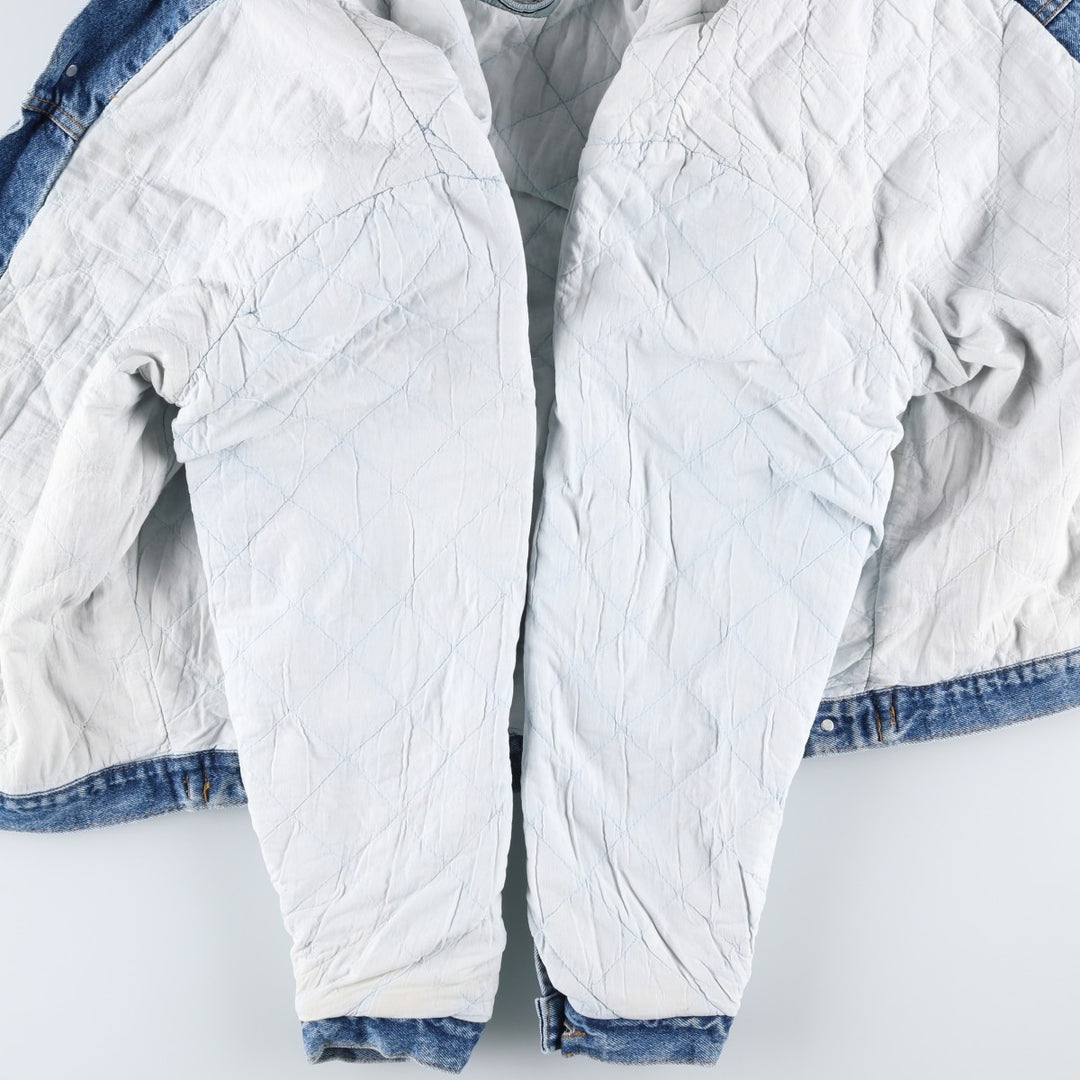 Vintage 90'S Lee Western Cut Riders denim jacket, size L, men's. cotton blue type Vintage Second Hand