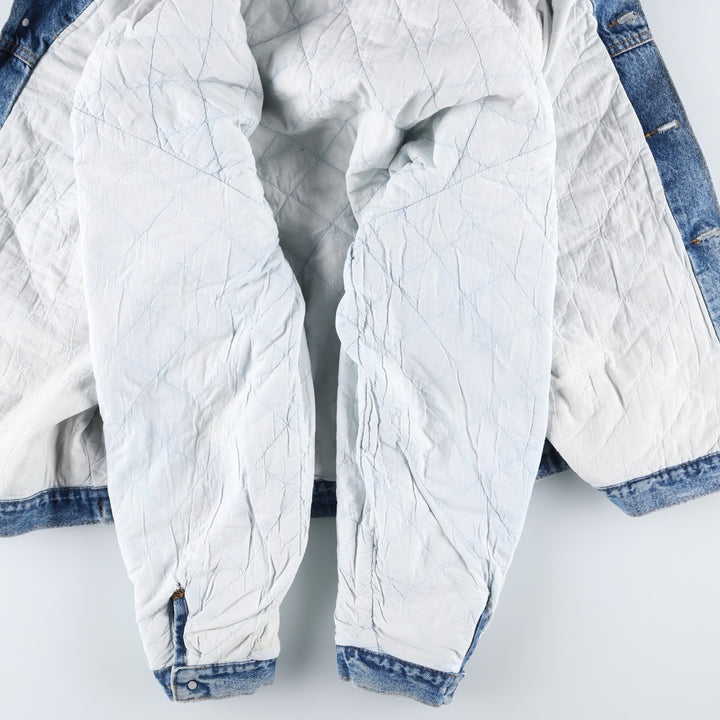 Vintage 90'S Lee Western Cut Riders denim jacket, size L, men's. cotton blue type Vintage Second Hand