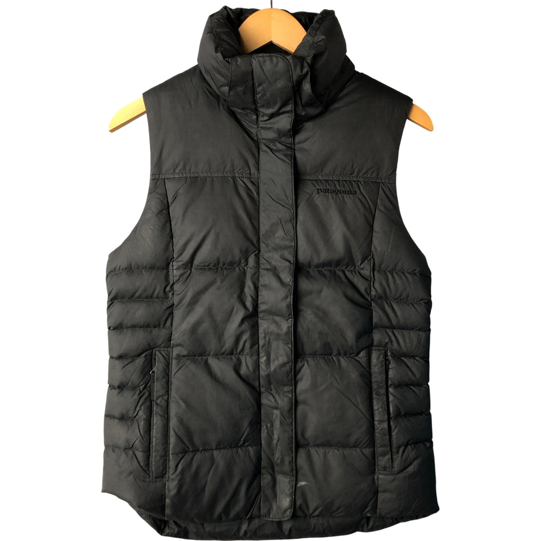 Patagonia 28045FA17 Down Vest, Women's, Size S polyester black type Vintage Second Hand